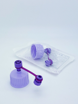 Capuchon + connecteur ENFit (administration de médicaments)