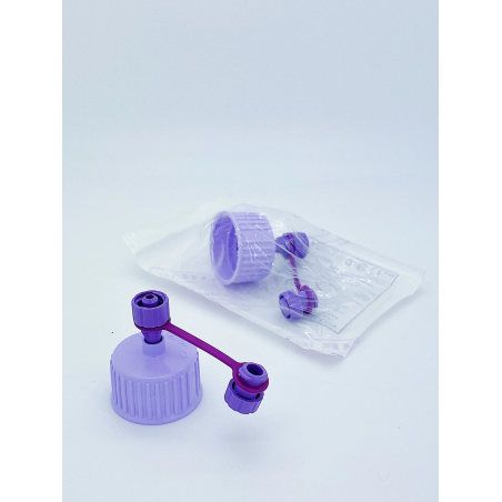 Capuchon + connecteur ENFit (administration de médicaments)