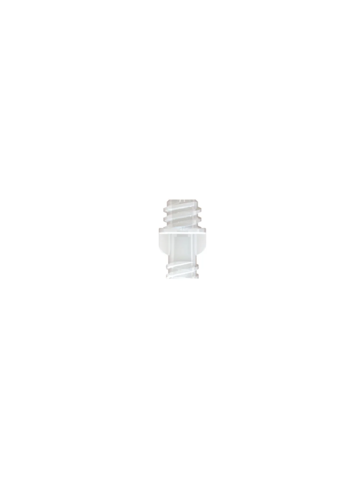 Transition connector to oral/luer seringue